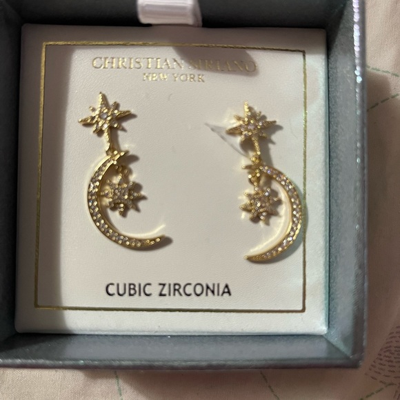 Christian Siriano Jewelry Christian Siriano Star And Moon Gold